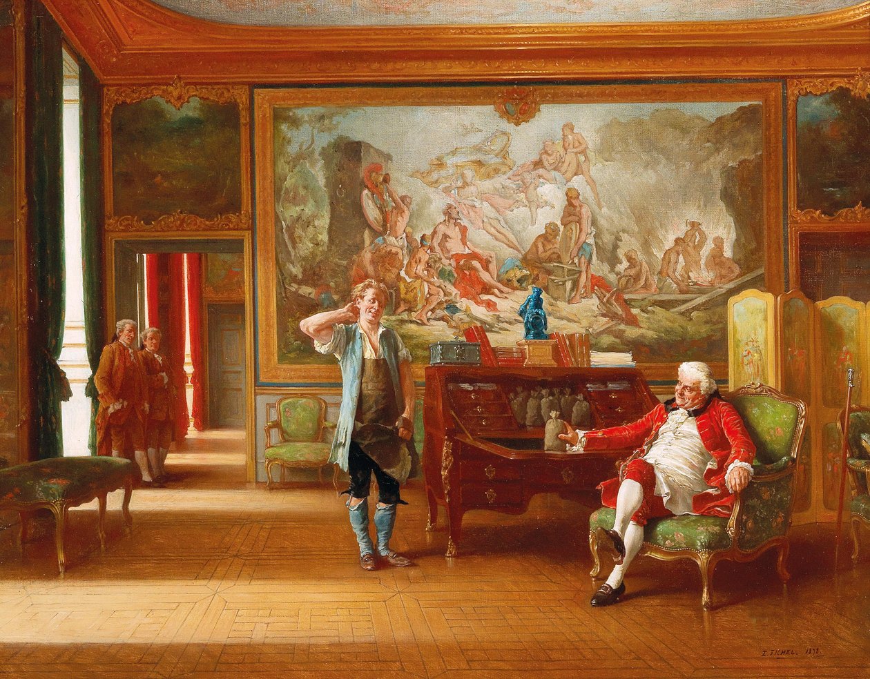De lonen van de vakman door Eugene Fichel