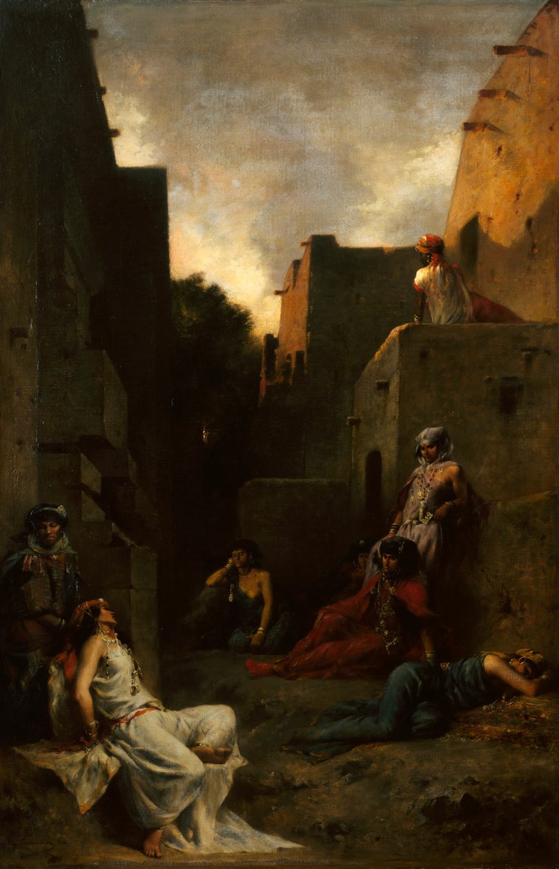 Vrouwen van de Ouled Nayls door Eugène Fromentin