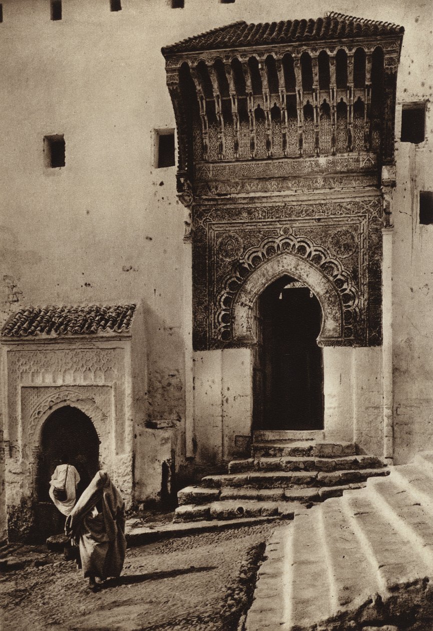 Sale, Rabat, Medersa Poort door European Photographer