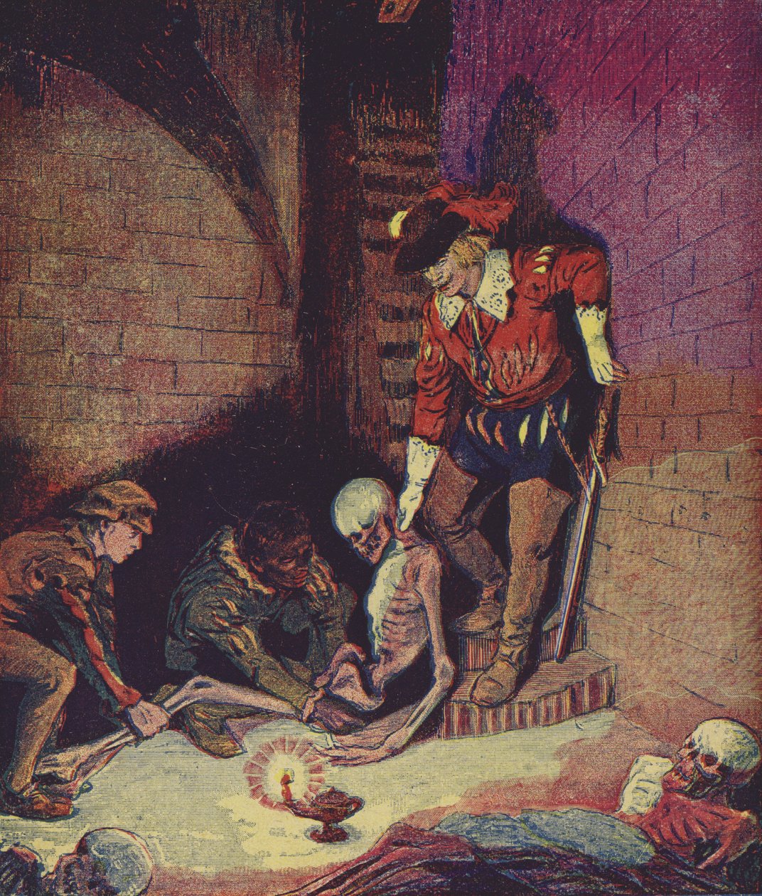 Klaus Störtebeker (kleurenlitho) door European School