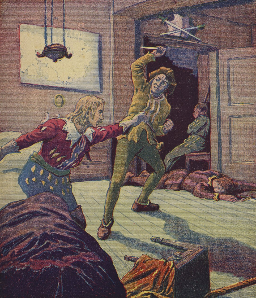 Klaus Störtebeker (kleurenlitho) door European School