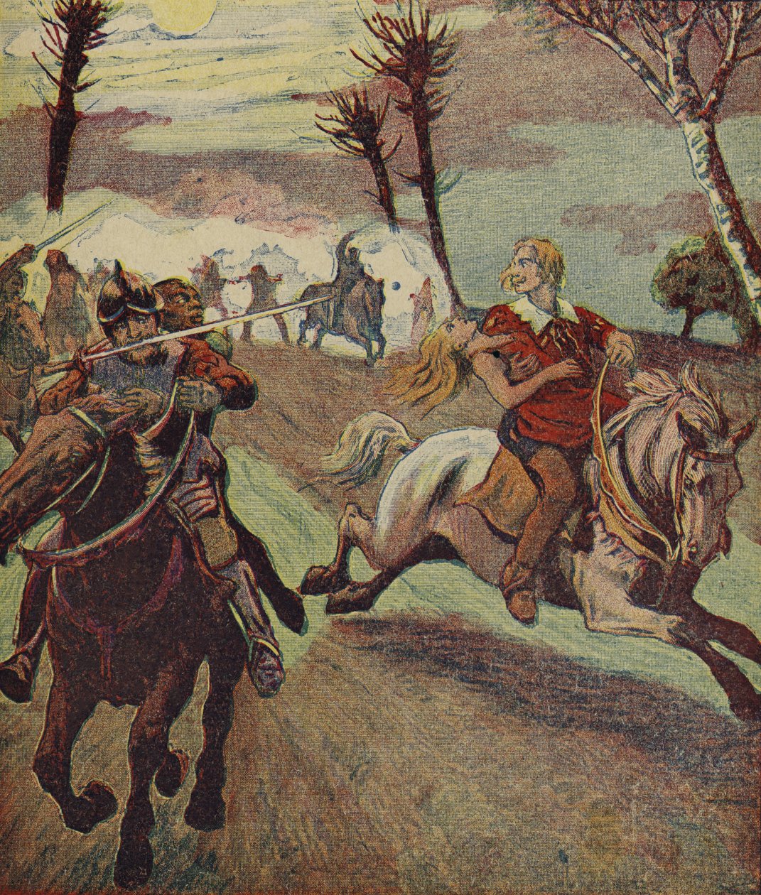 Klaus Störtebeker (kleurenlitho) door European School