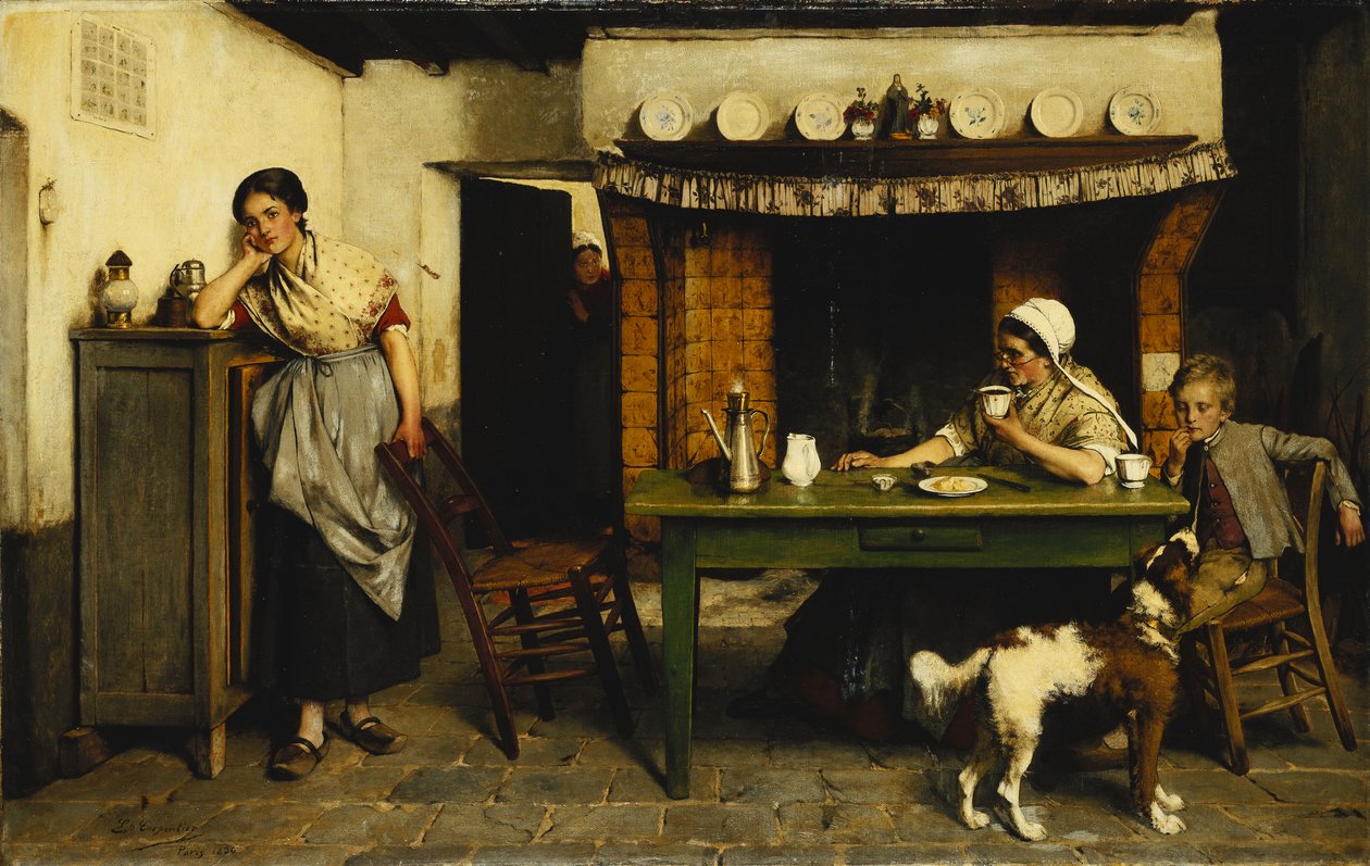 De afleiding van de liefde door Evariste Carpentier