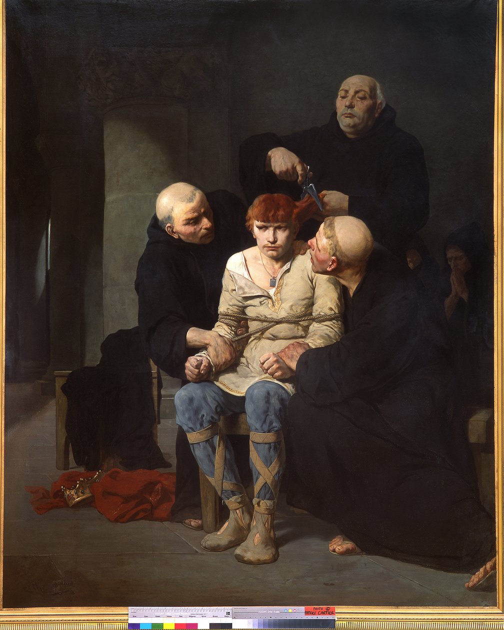 De laatste der Merovingen door Evariste Vital Luminais
