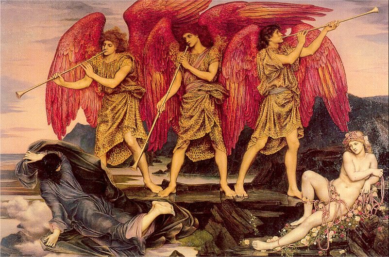 Aurora Triumphans alias Dageraad door Evelyn De Morgan