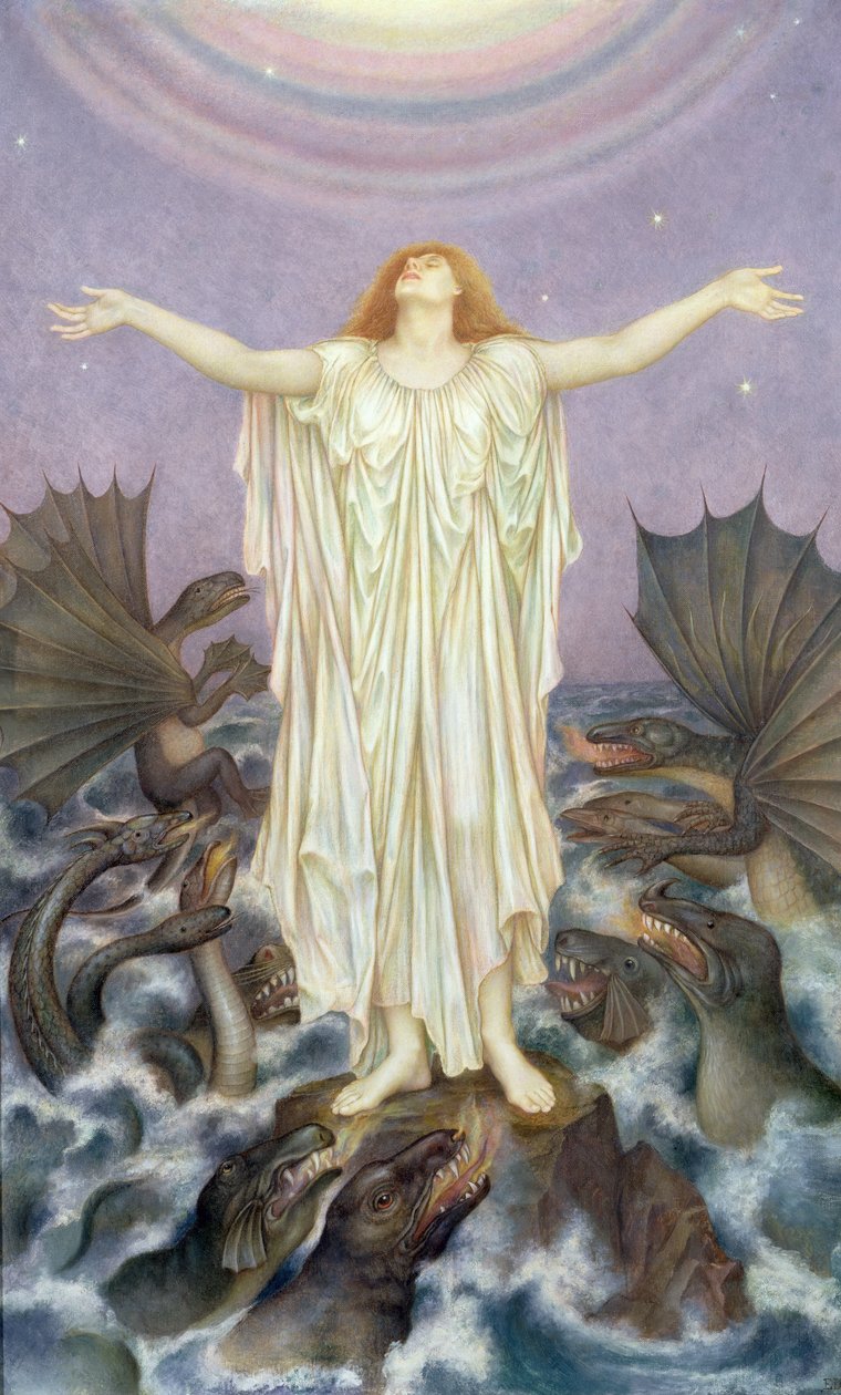 S.O.S. door Evelyn De Morgan