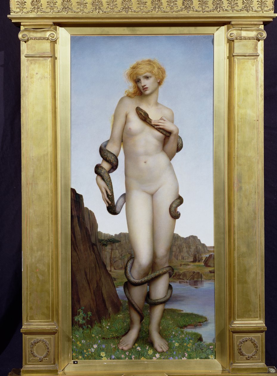 Cadmus en Harmonia, 1877 door Evelyn De Morgan