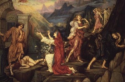 De Vallei van Schaduwen door Evelyn De Morgan