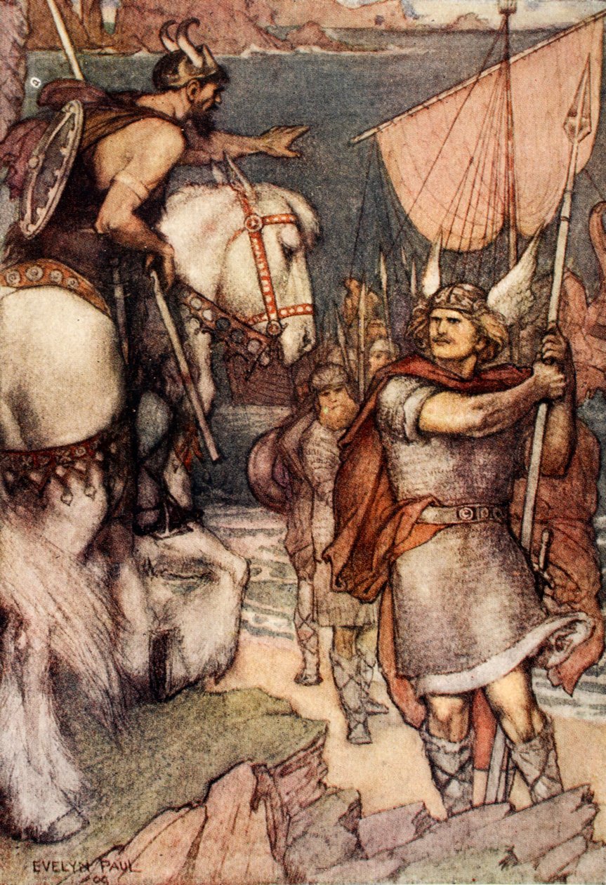 De Wacht daagt Beowulf uit door Evelyn Paul