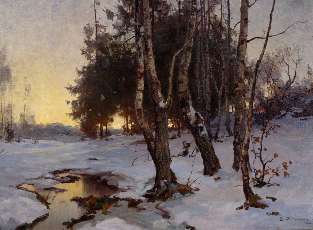 Winterlandschap door Even Ulving