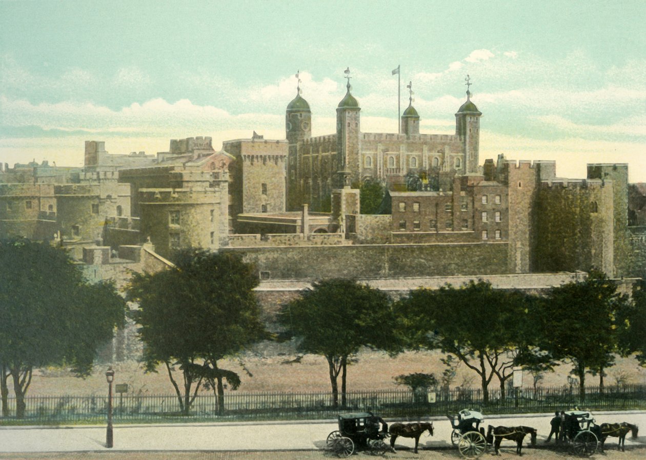 De Tower of London, ca. 1900s door Eyre and Spottiswoode