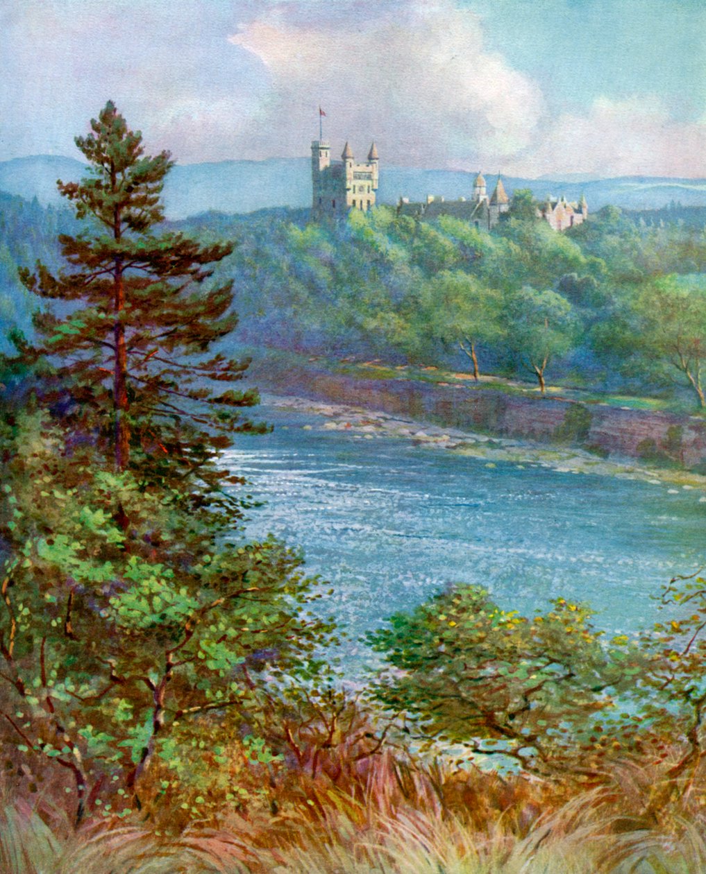 Balmoral Castle, Aberdeenshire, Schotland, 1924-1926 door F. C. Varley