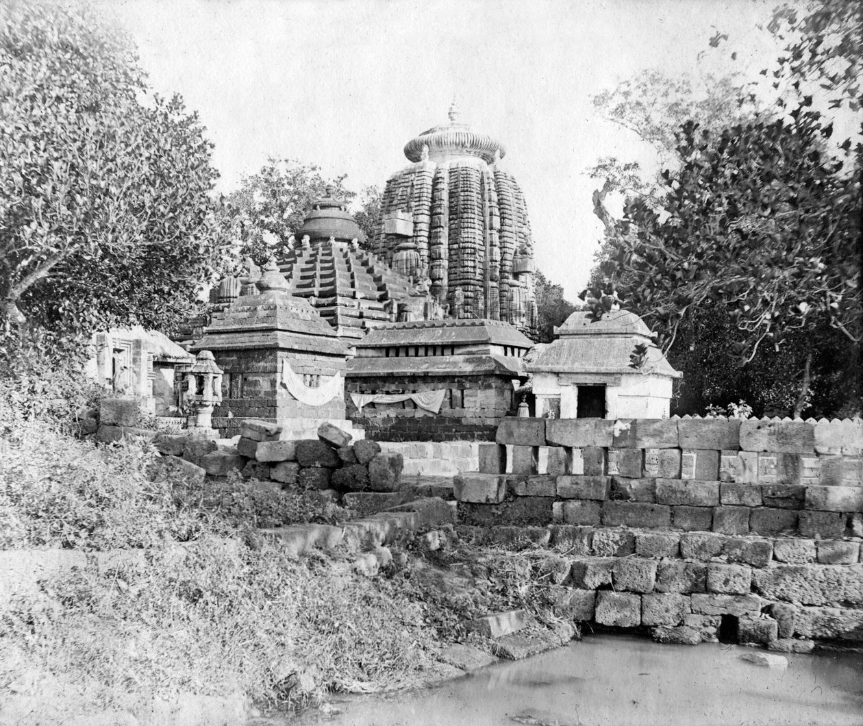Lingaraj-tempel, Bhubaneswar, Orissa, India, 1905-1906 door F. L. Peters