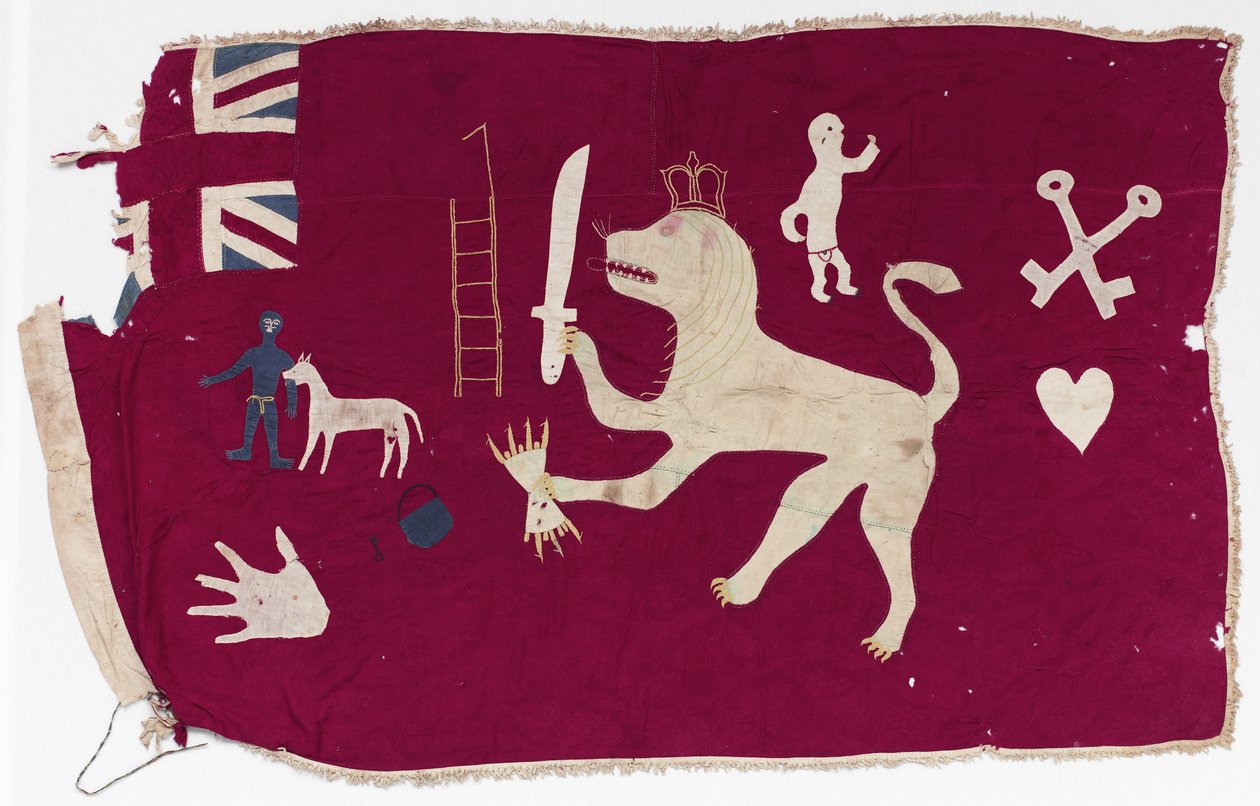 Asafo-vlag door Fante people