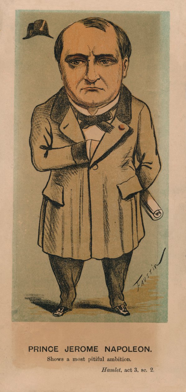 Prins Jerome Napoleon door Faustin