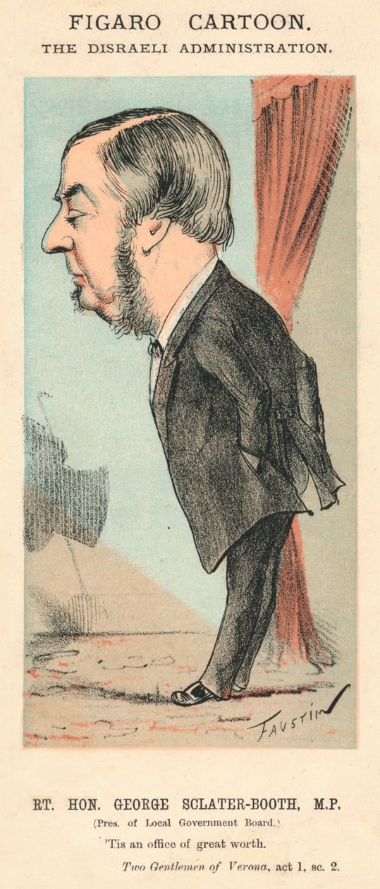De Rt. Hon. George Sclater-Booth, M.P. door Faustin