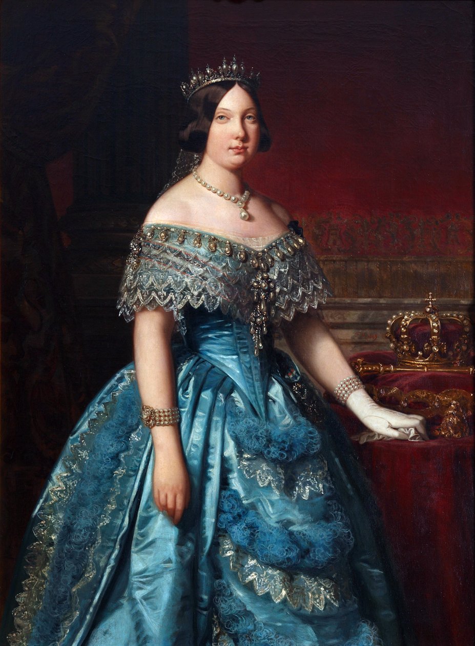 Isabella II door Federico de Madrazo y Kuntz