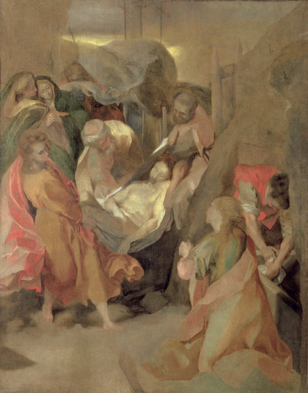 De Graflegging van Christus door Federico Barocci