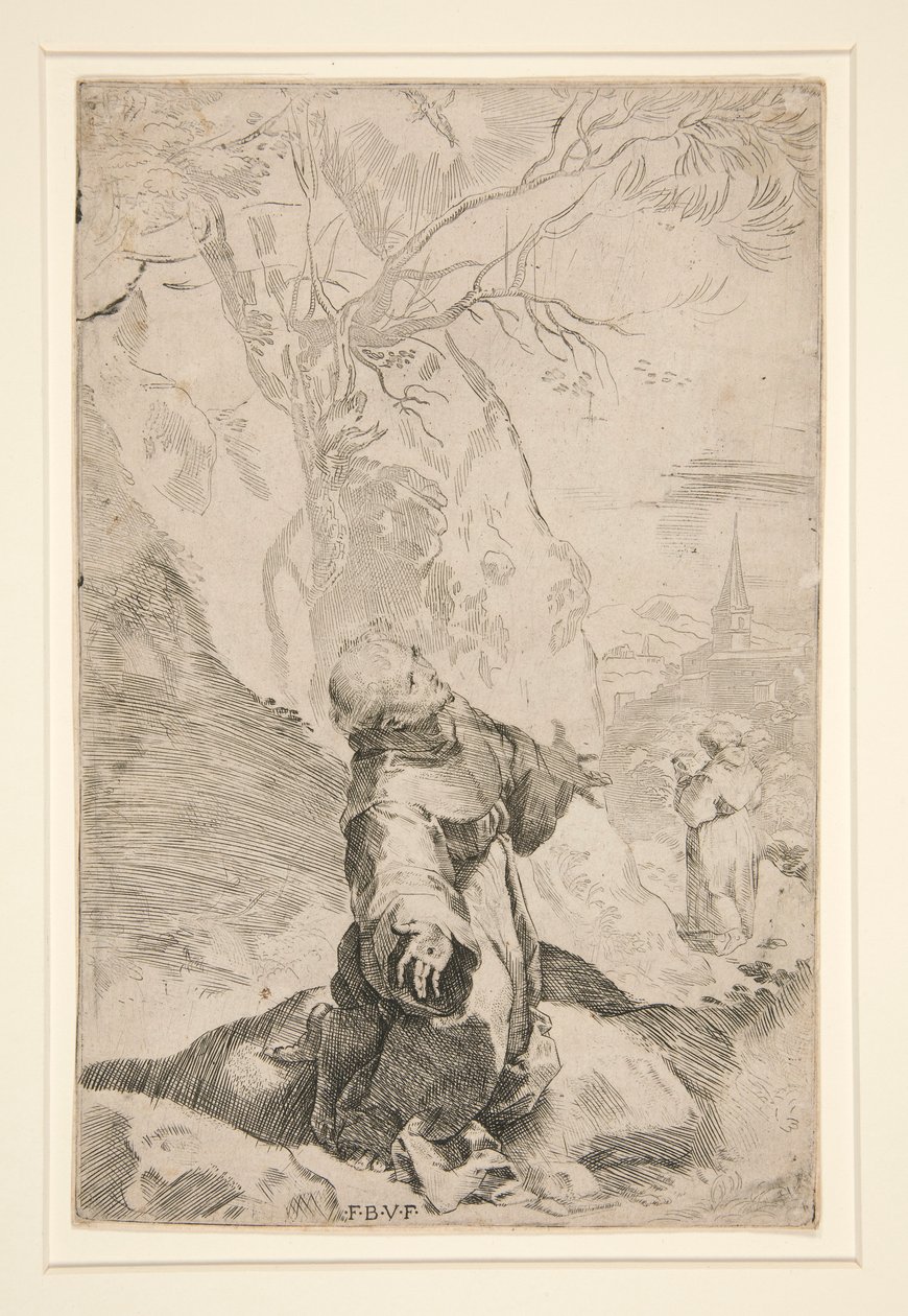 Sint Franciscus Ontvangt de Stigmata door Federico Barocci