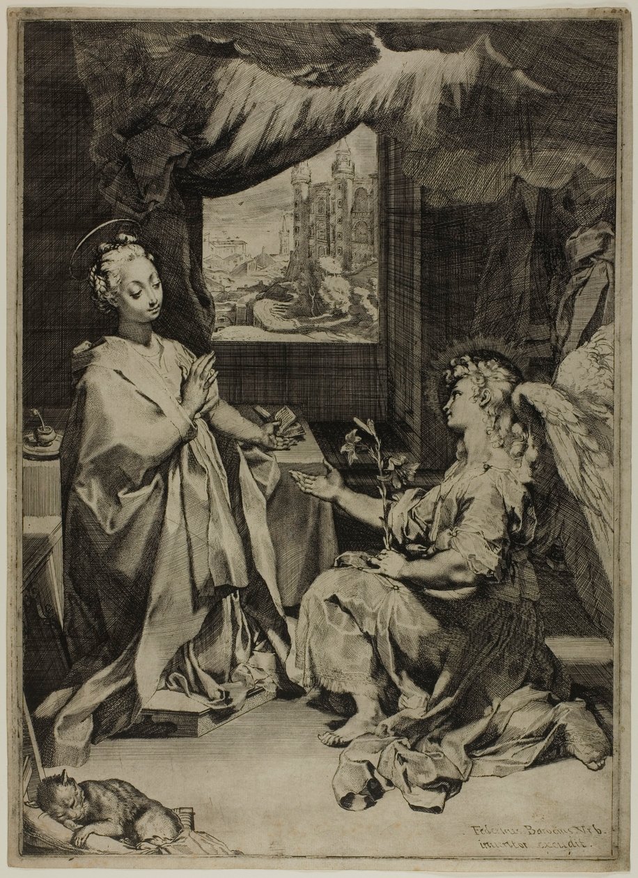 De Aankondiging door Federico Barocci