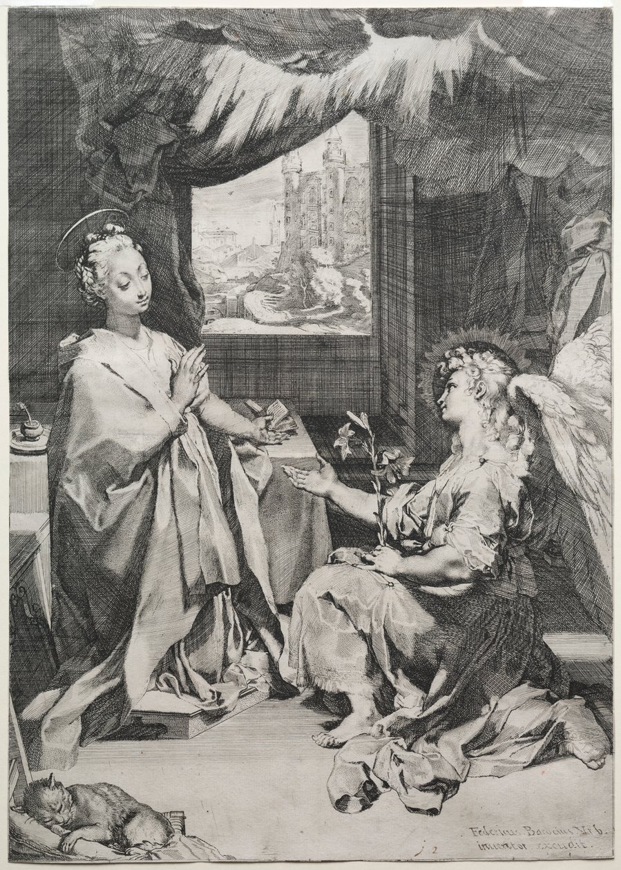 De Aankondiging door Federico Barocci
