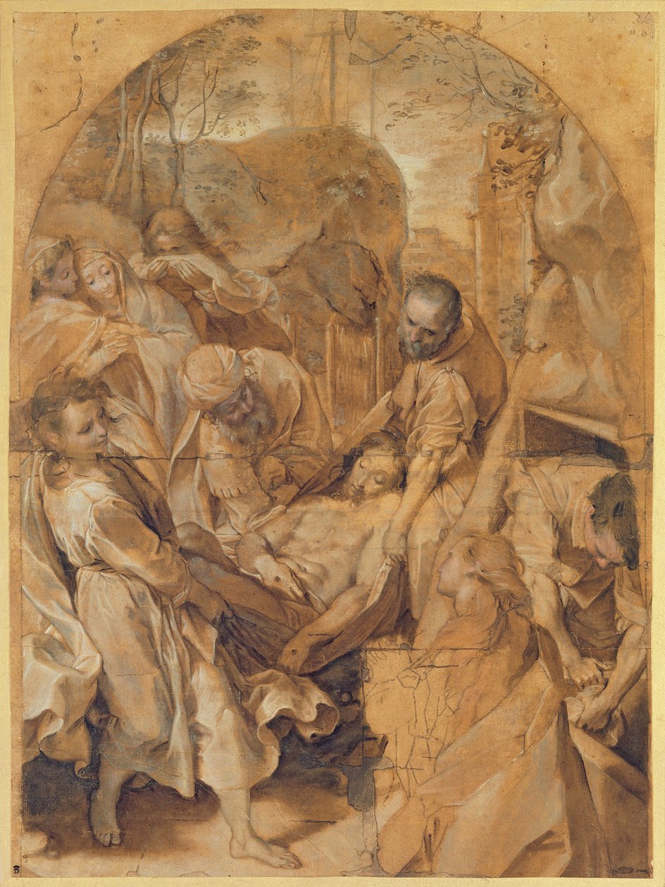 De graflegging door Federico Fiori Barocci or Baroccio