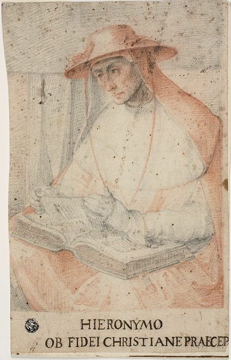 Sint Hiëronymus door Federico Zuccaro