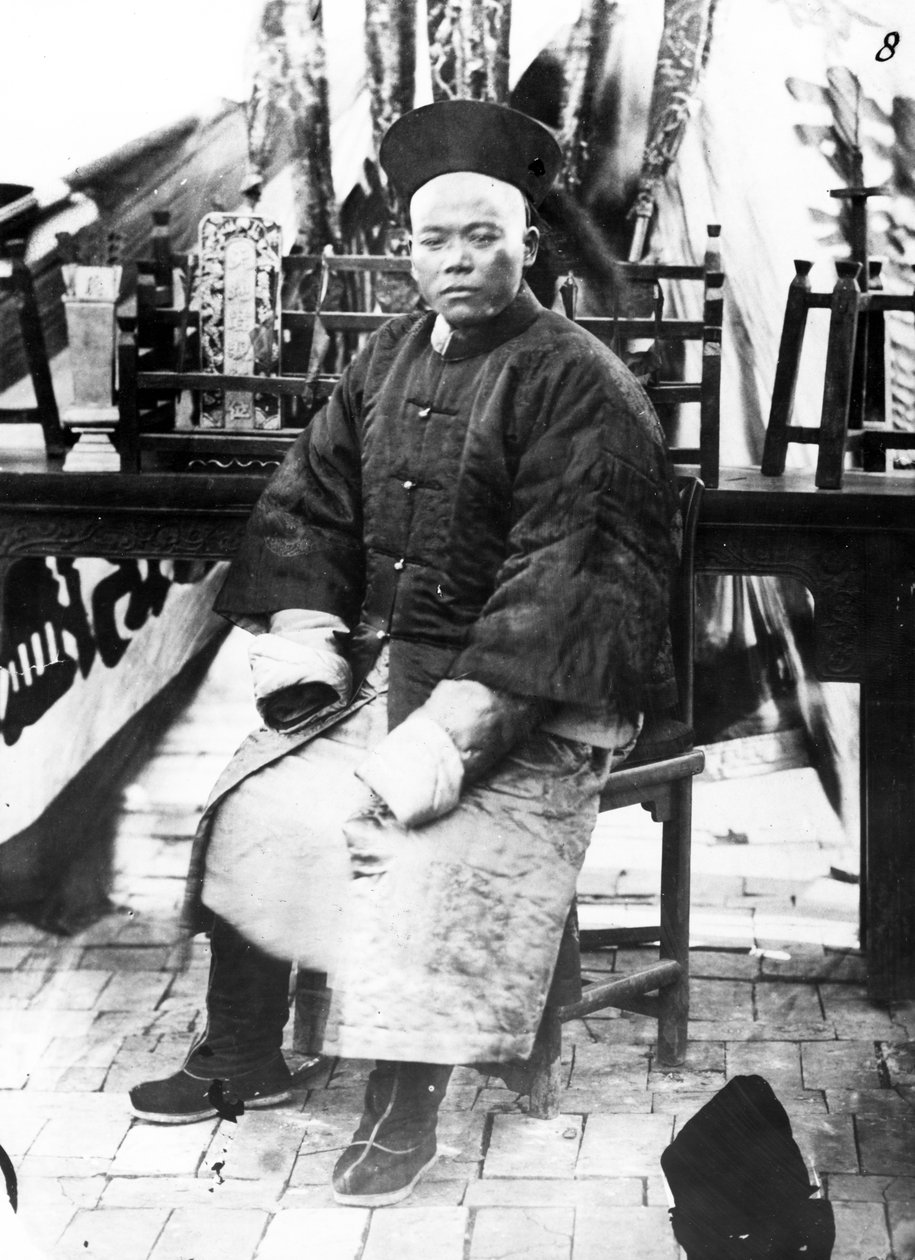 Generaal Ching, 1860 door Felice Beato