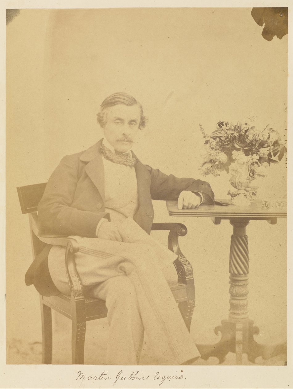 [Martin Gubbins, Esquire]. door Felice Beato