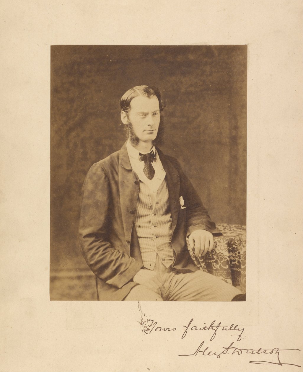 Portret van de heer Watson door Felice Beato