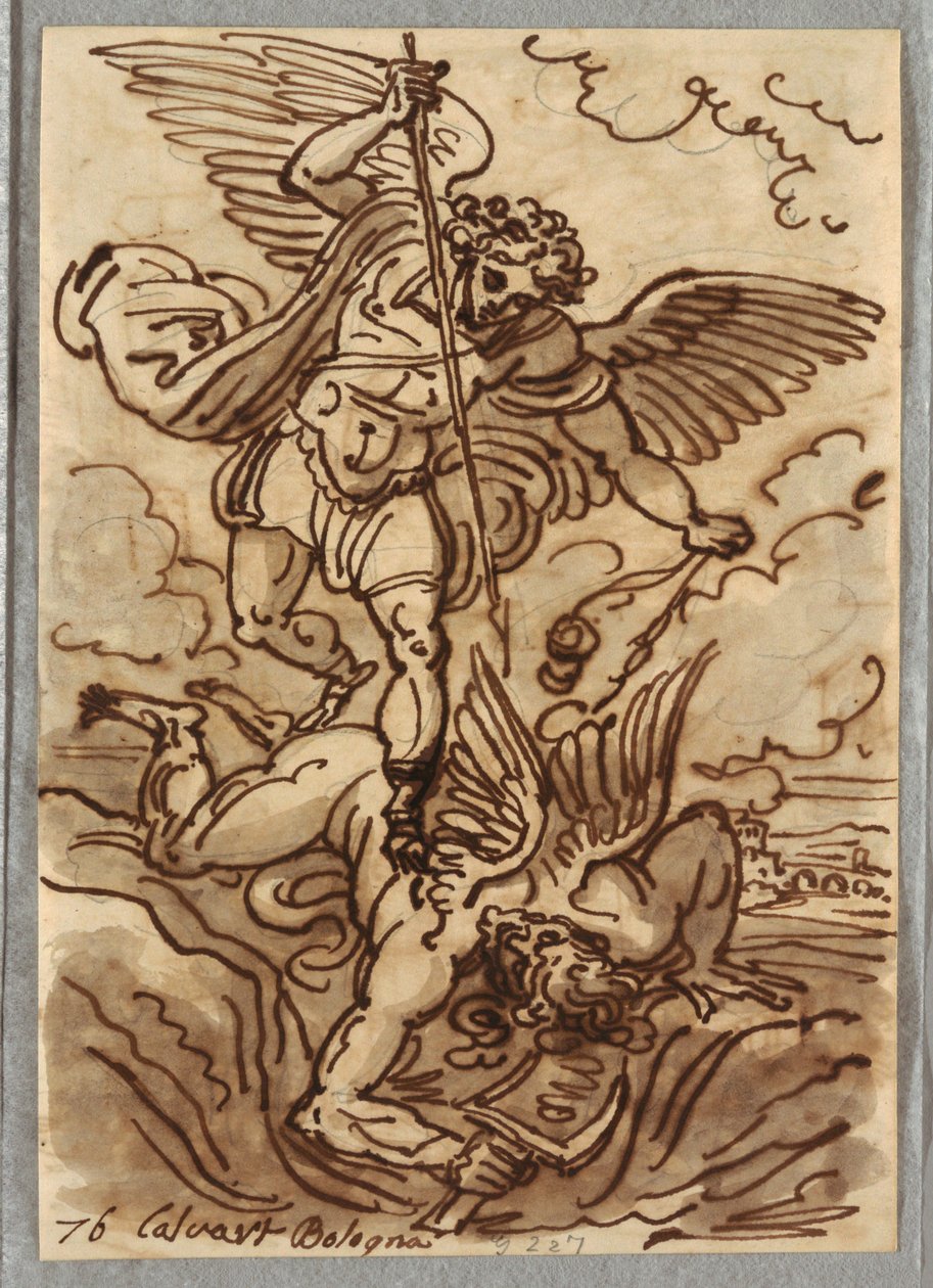 Aartsengel Michaël door Felice Giani