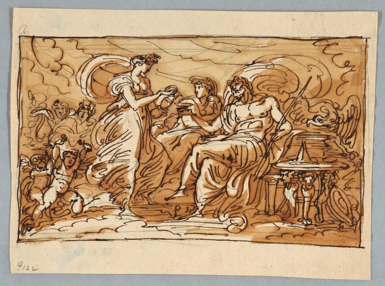 Hebe Schenkt Wijn in Jupiter