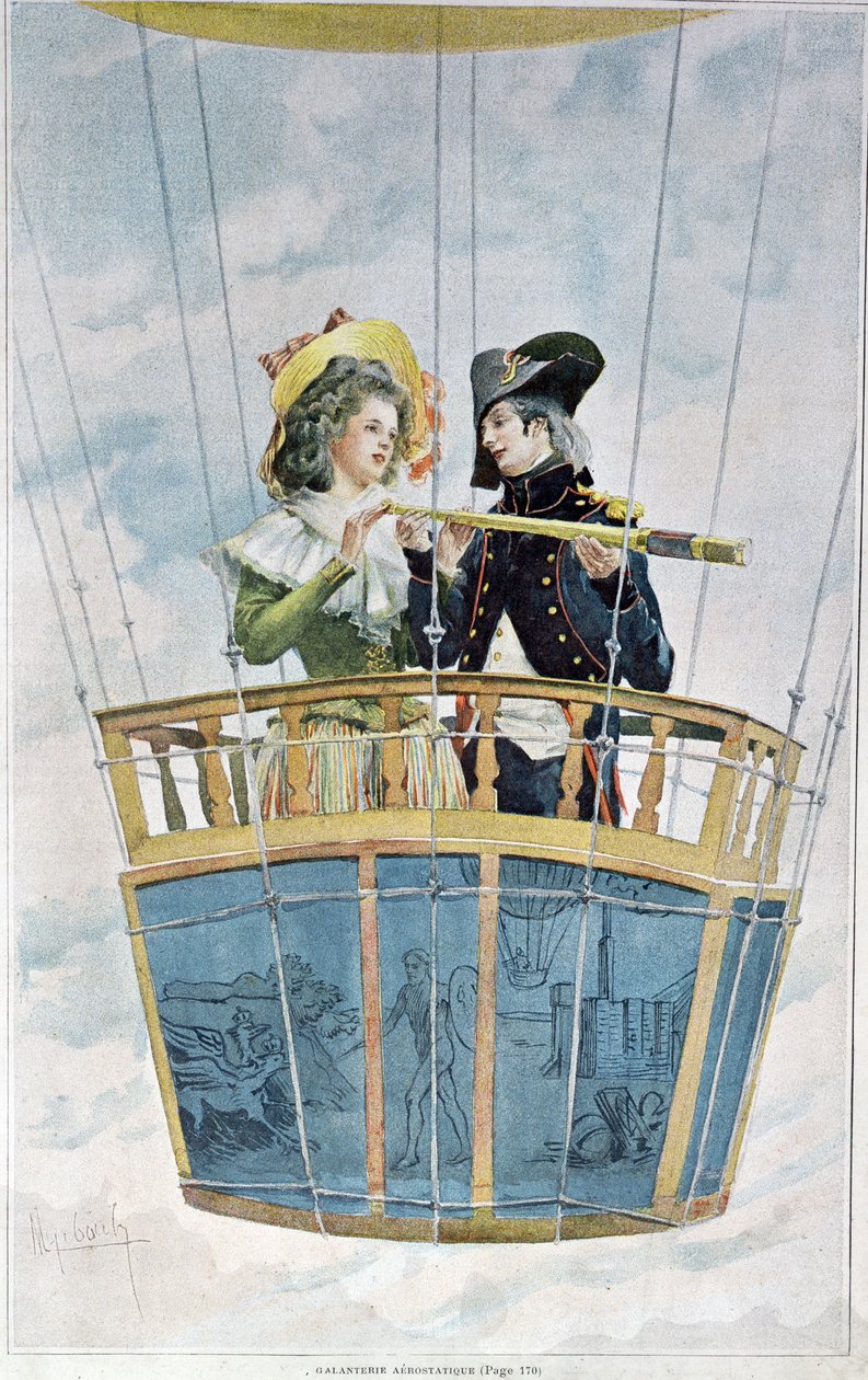 Dapperheid in de lucht door Felicien baron de Myrbach Rheinfeld