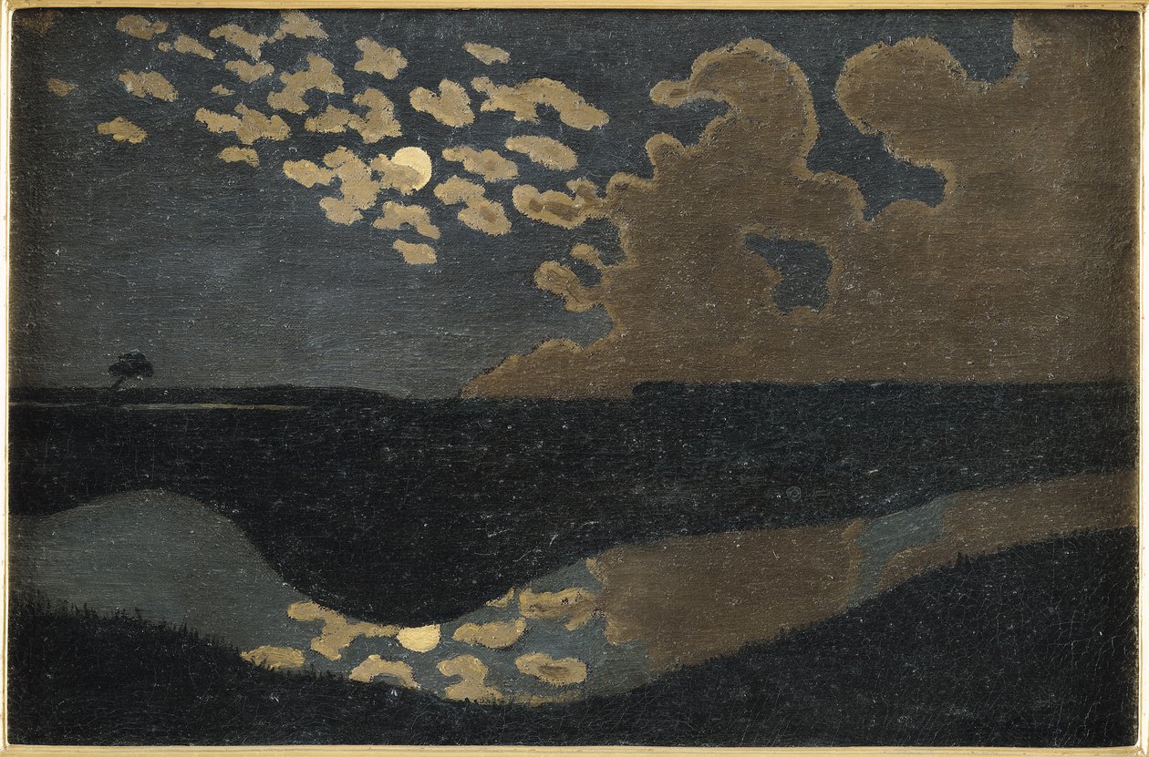 Maanlicht, 1894 door Felix Edouard Vallotton
