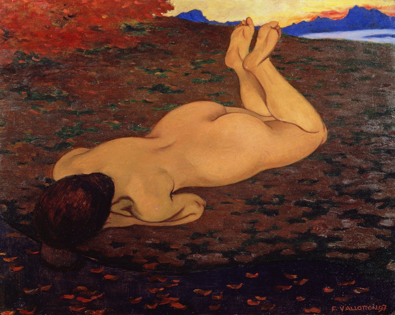 De Bron, 1897 door Felix Edouard Vallotton