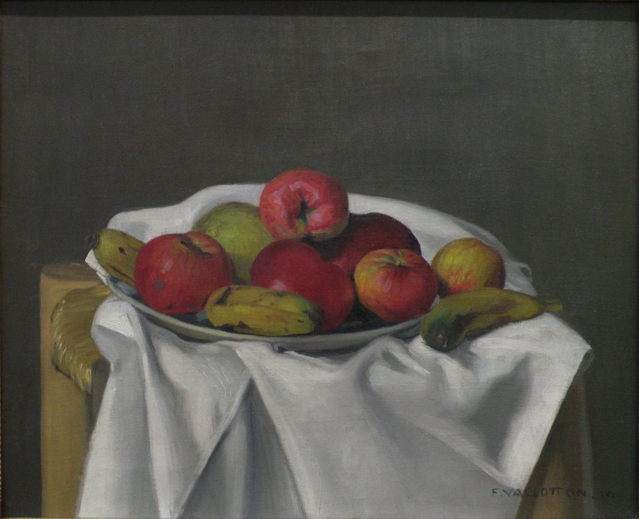 Stilleven met appels door Felix Edouard Vallotton