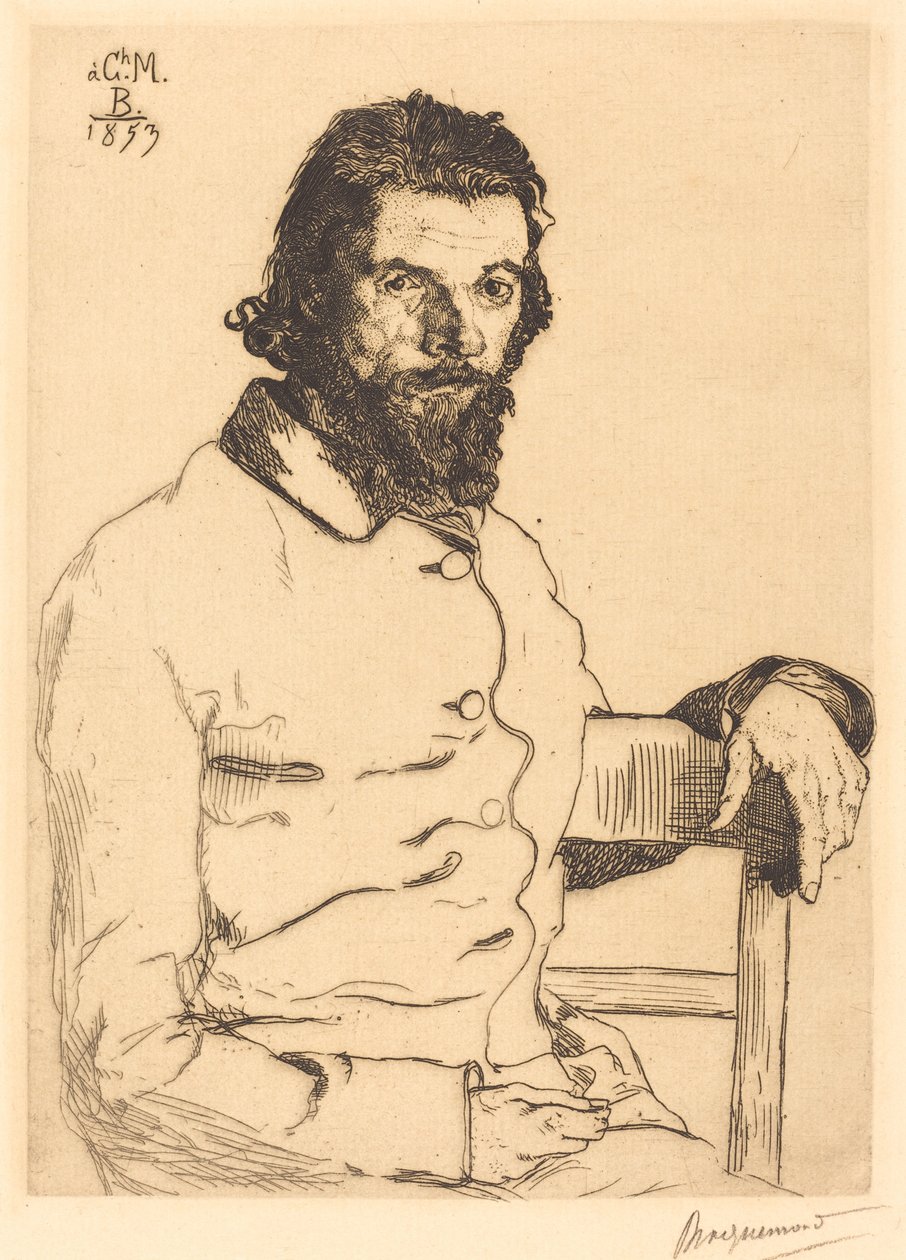 Charles Meryon door Felix Bracquemond