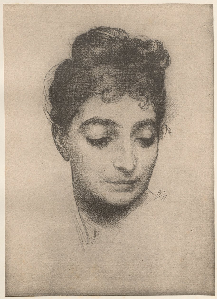 Portret door Felix Bracquemond
