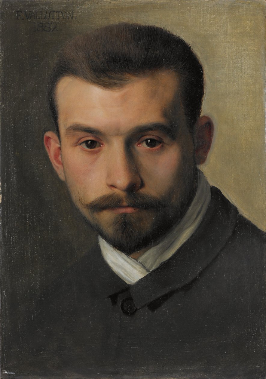 Felix Jasinski door Felix Edouard Vallotton