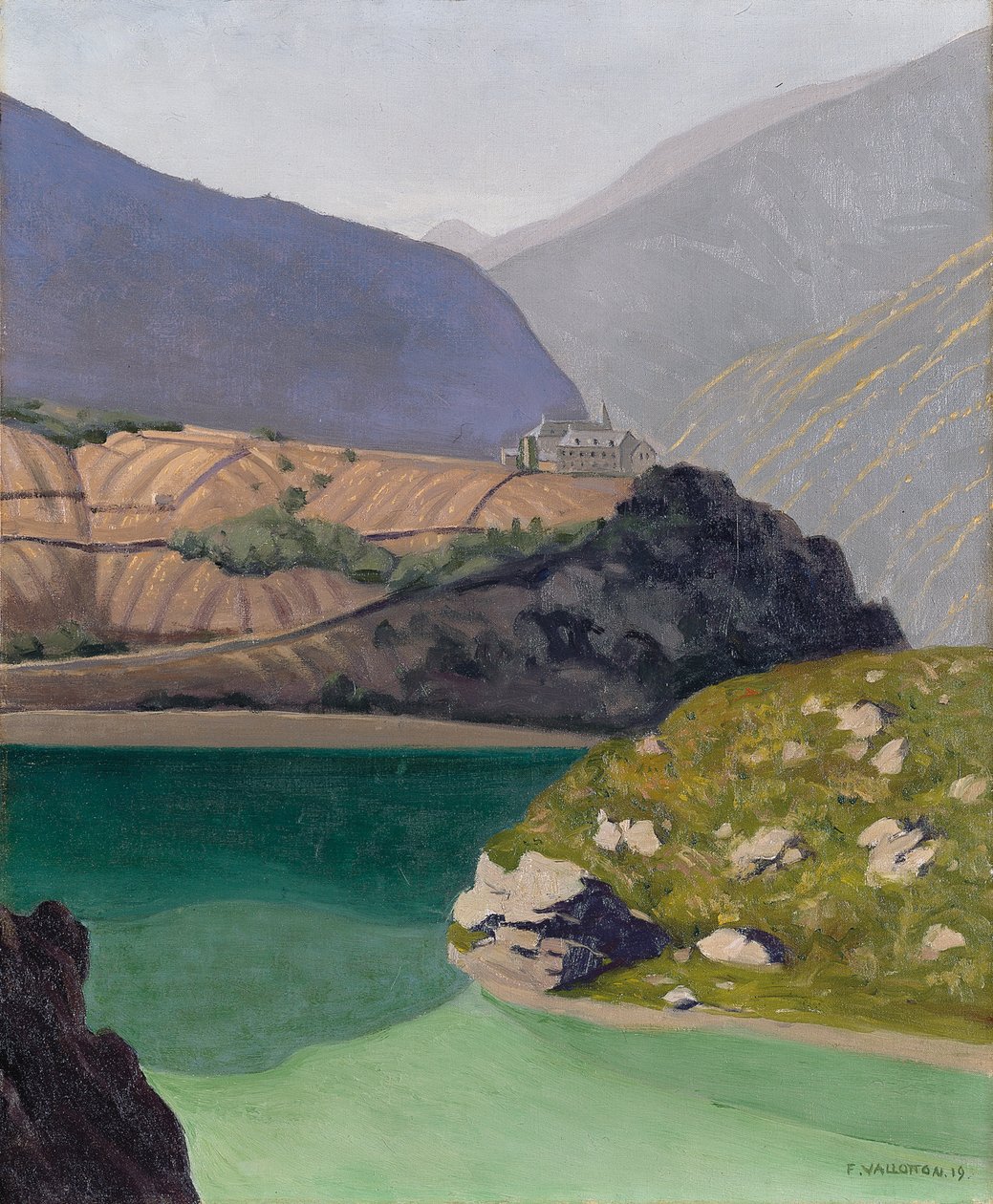 Meer Geronde, Sierre door Felix Edouard Vallotton