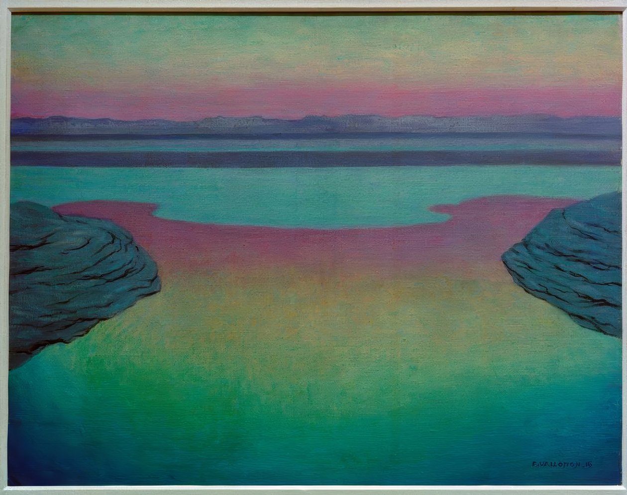 Stijgend tij in de avond door Felix Edouard Vallotton