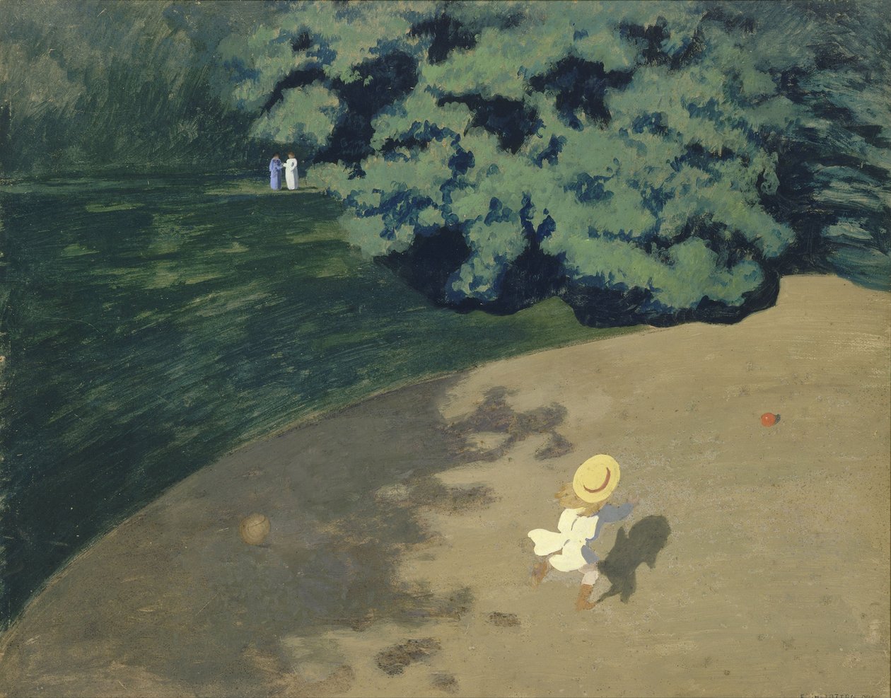 Het bal door Felix Edouard Vallotton