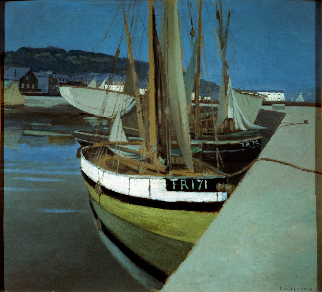 De haven, 1901 door Felix Edouard Vallotton