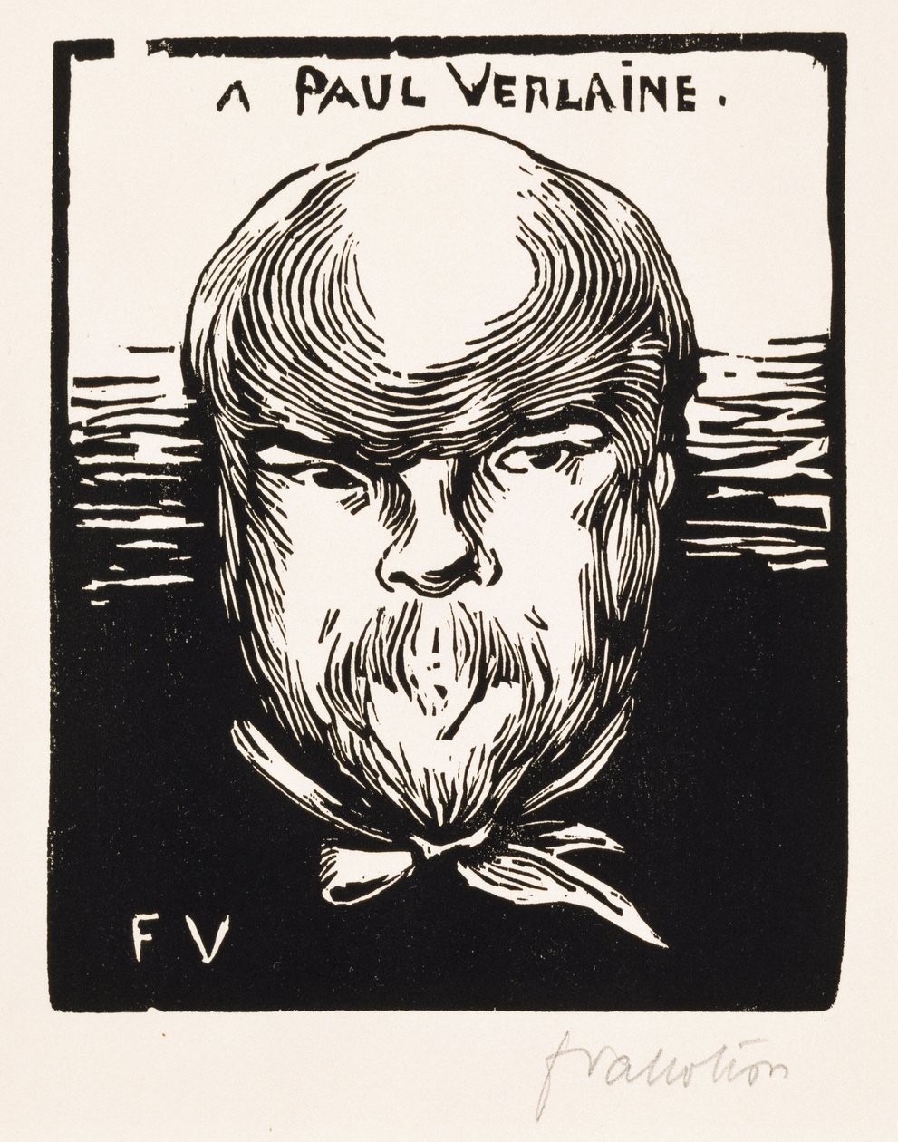 Aan Paul Verlaine door Felix Edouard Vallotton