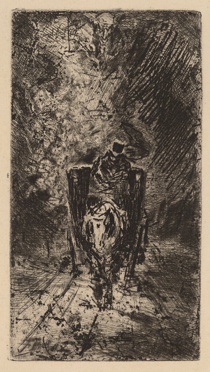 Spleen et Idéal, ca. 1876 door Felix Hilaire Buhot