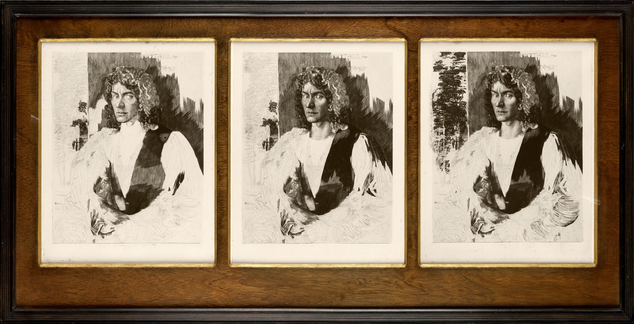 Portret van Oswald Krell door Felix Jasinski