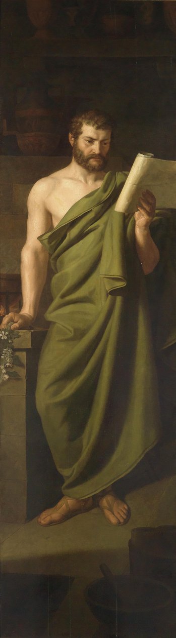 Galenus door Ferdinand Georg Waldmuller