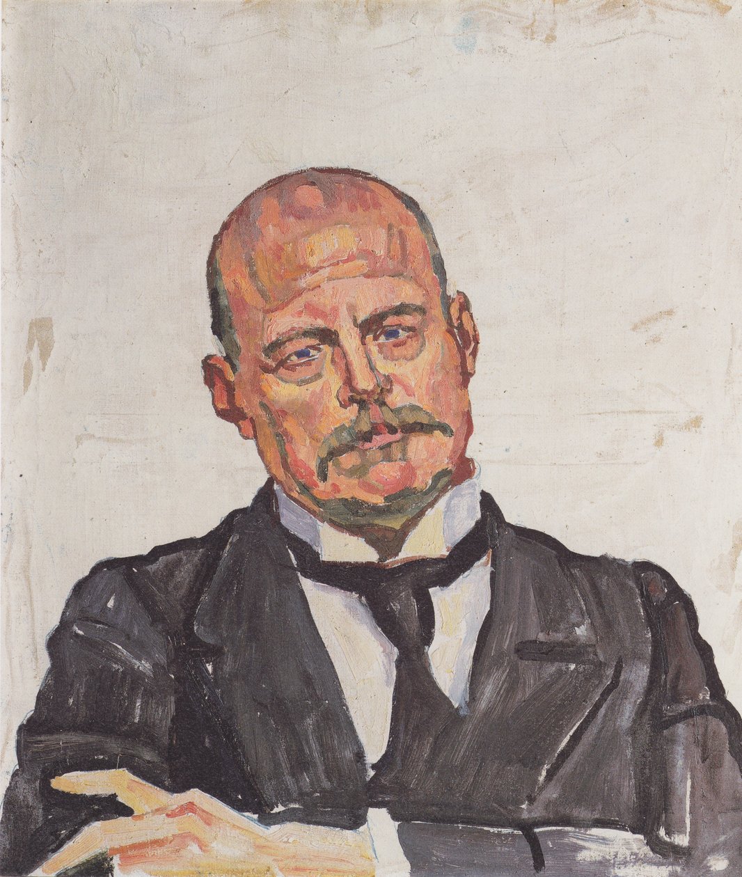 Portret van Georges Navazza door Ferdinand Hodler