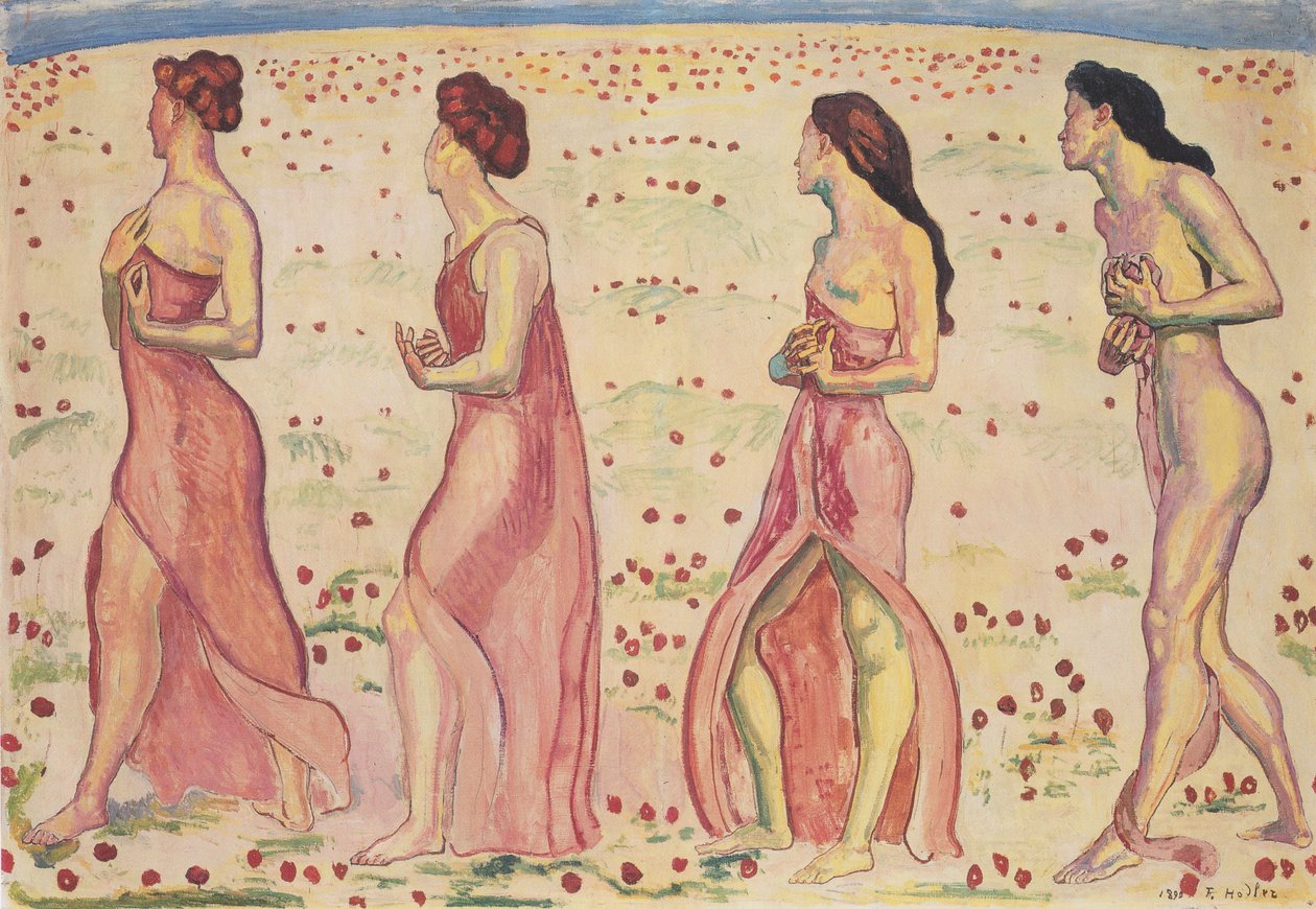 Het Gevoel door Ferdinand Hodler