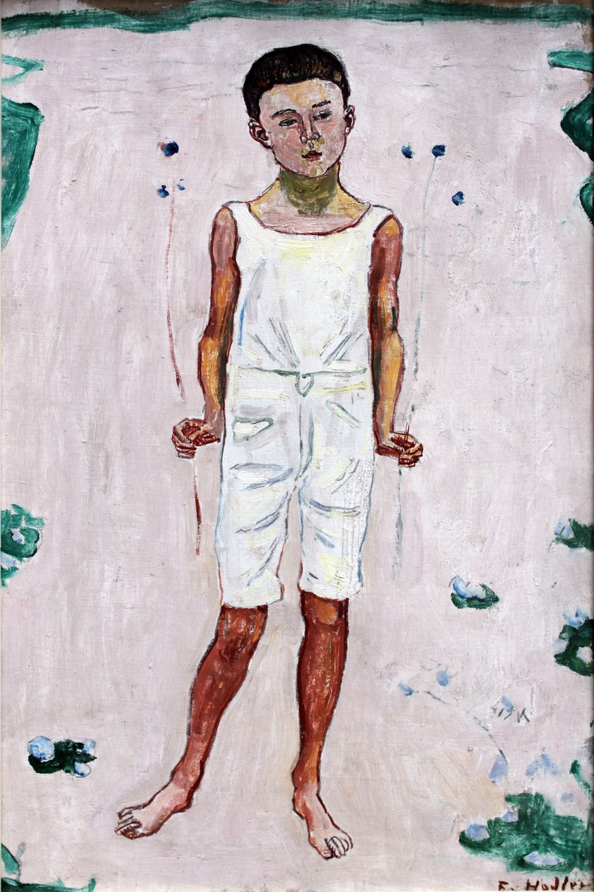 De Kindertijd door Ferdinand Hodler